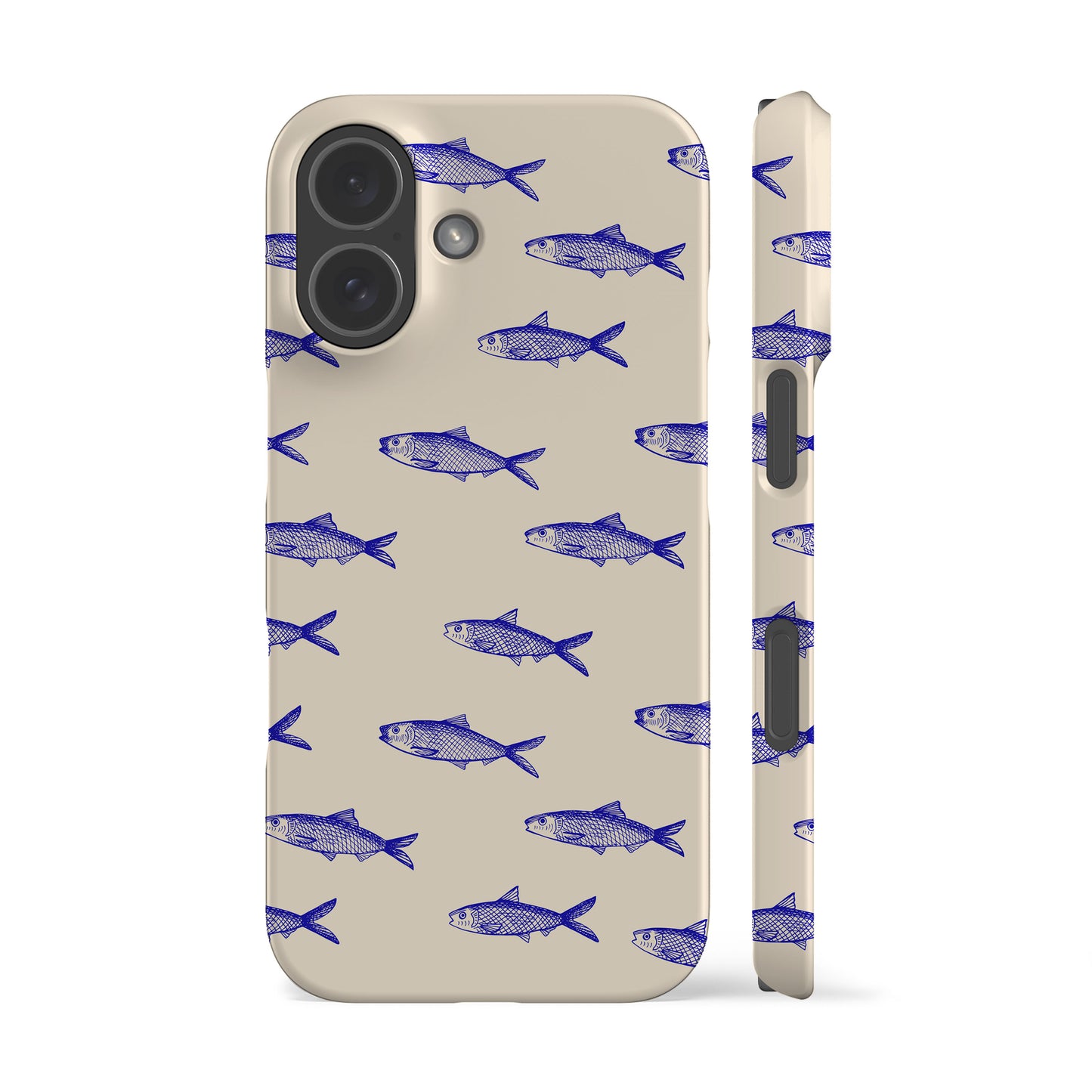 Blue Sardines Phone Case