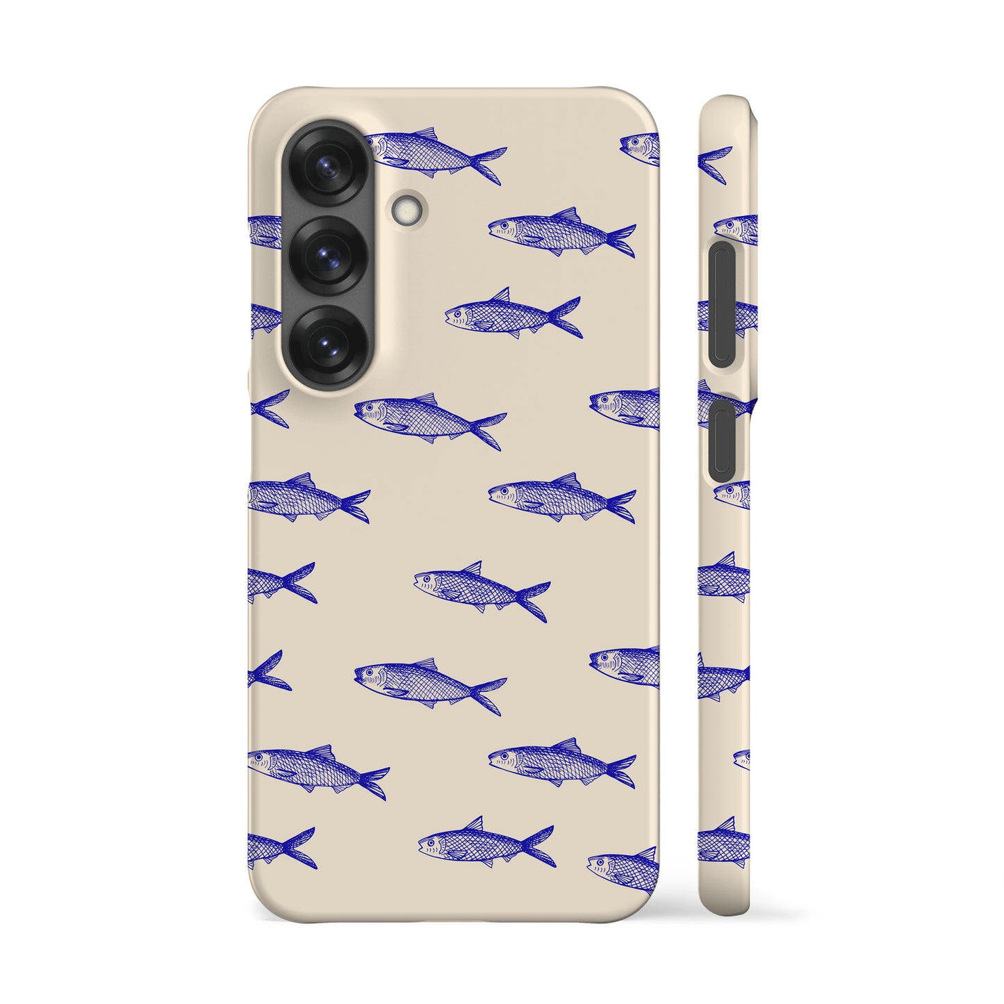 Blue Sardines Phone Case
