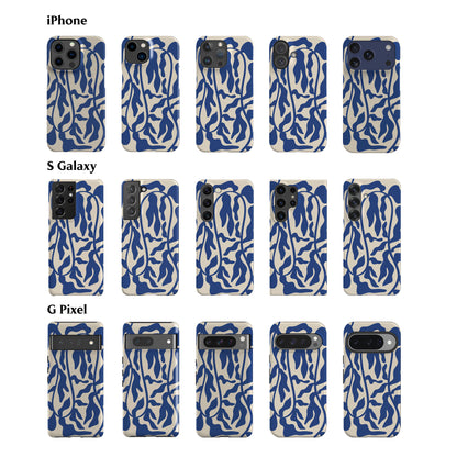 Sea Algae Blue Phone Case