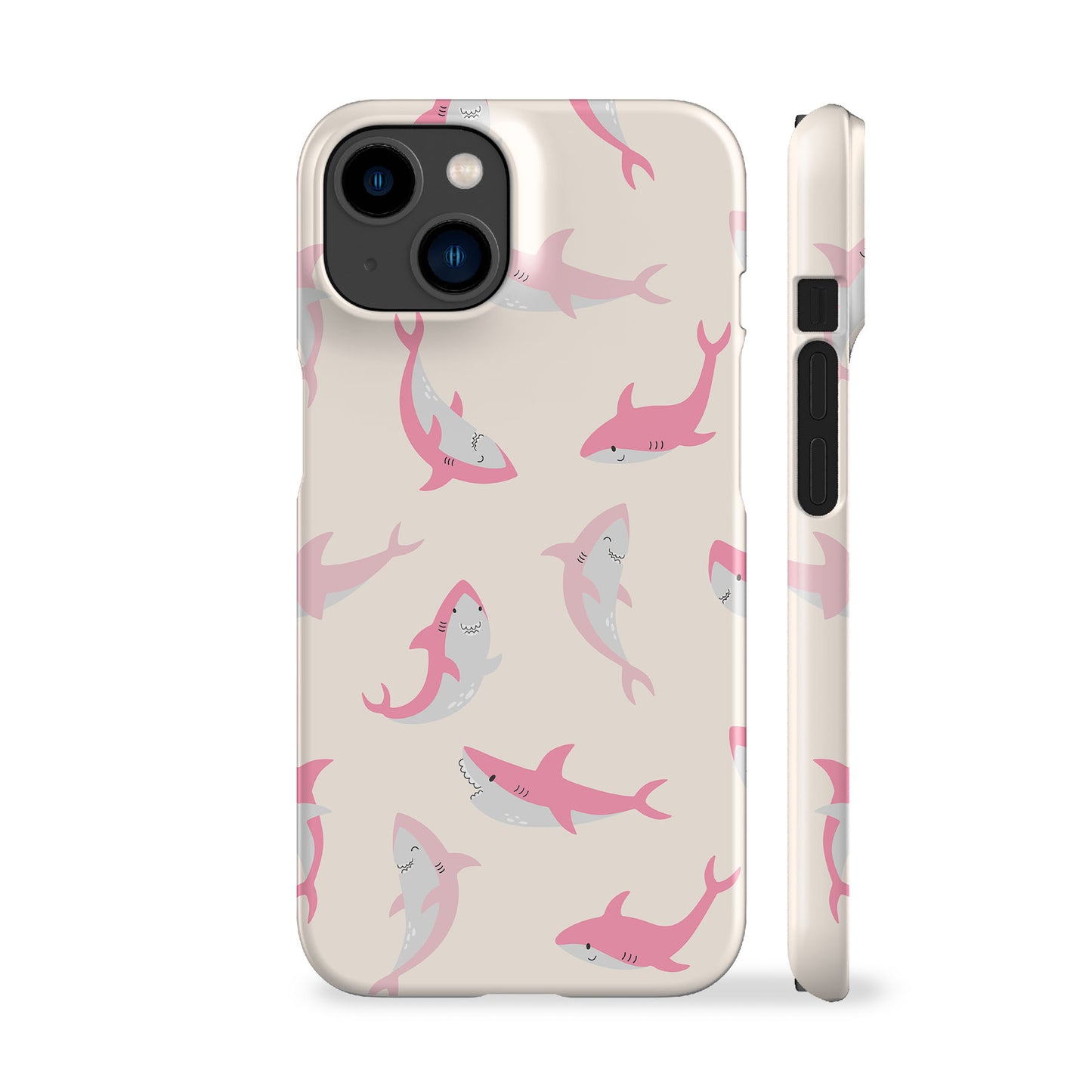 Pink Sharks Phone Case