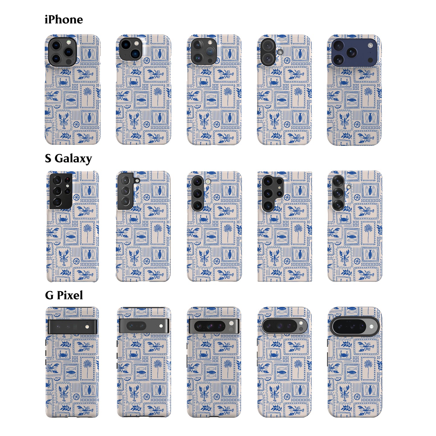 Sicilian Blue Summer Phone Case