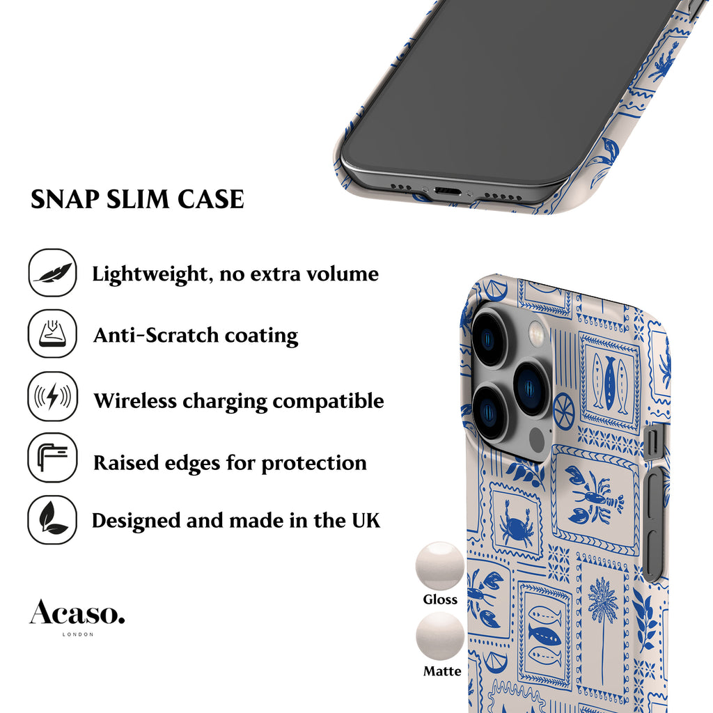 Sicilian Blue Summer Phone Case