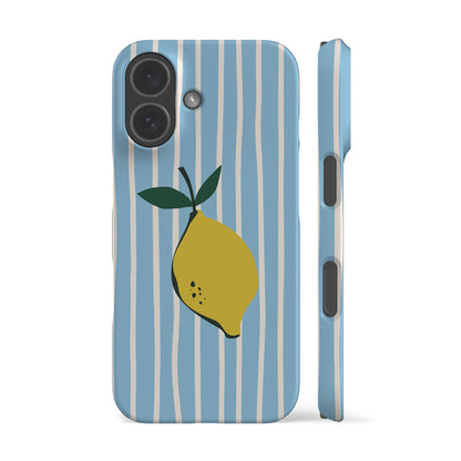 Sicily Lemon Blue Phone Case