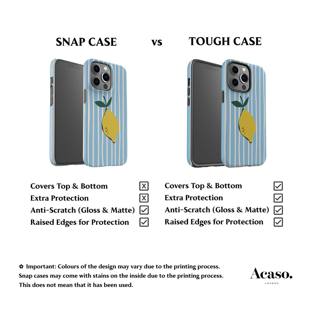 Sicily Lemon Blue Phone Case