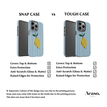 Sicily Lemon Blue Phone Case