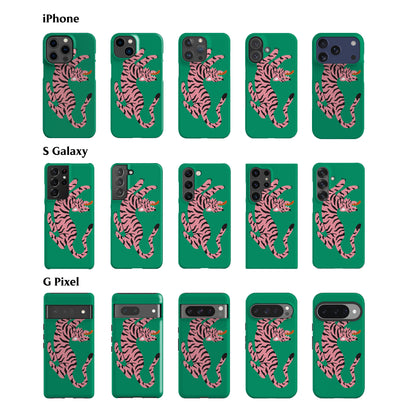 Bengal Tiger Green Phone Case