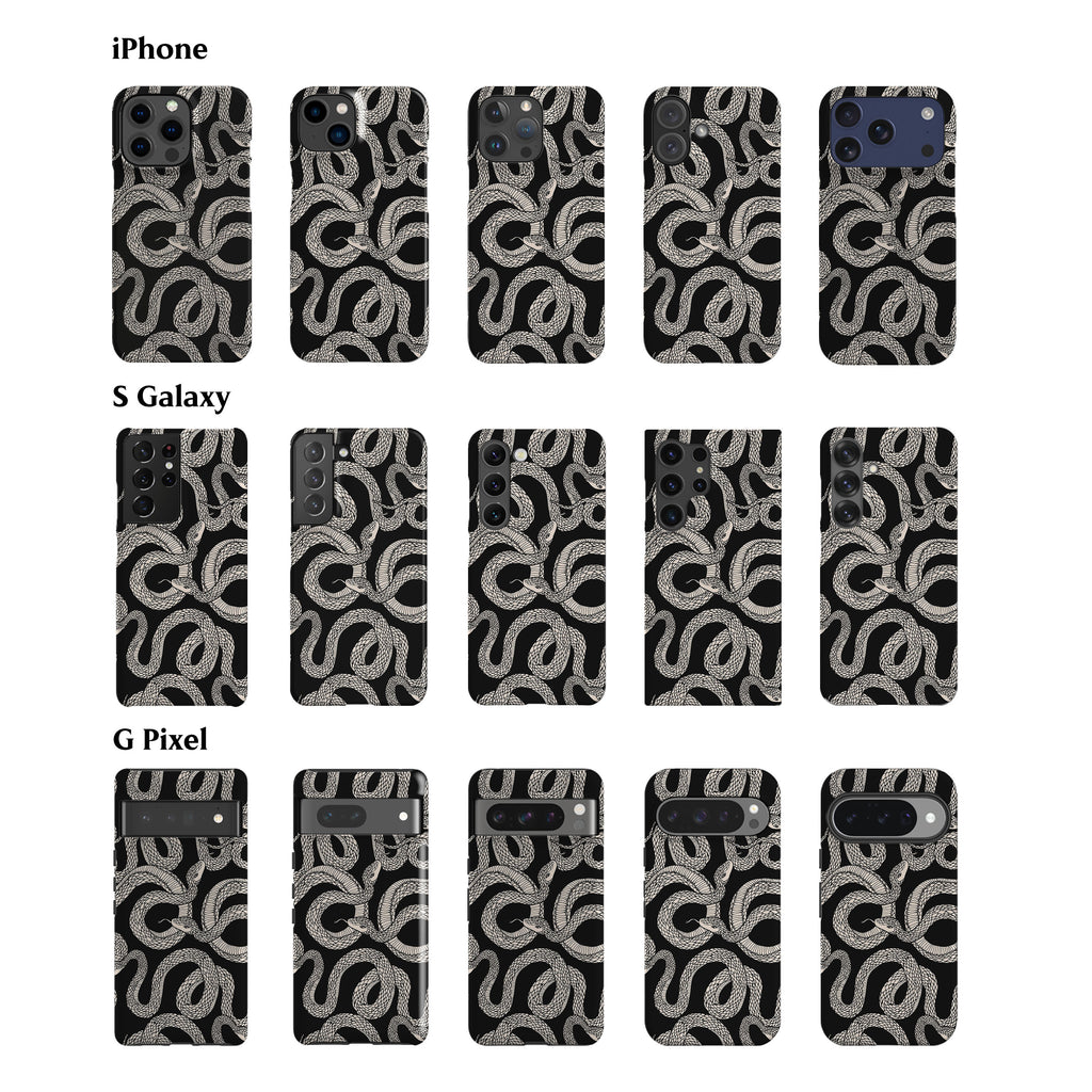 Black Snakes Phone Case
