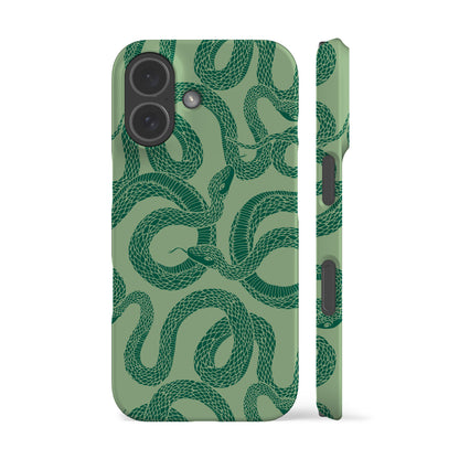Green Snakes Phone Case
