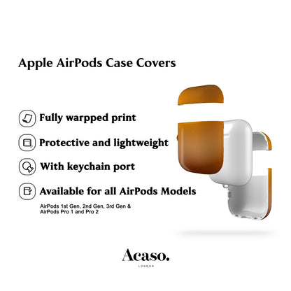 Soft Amber AirPods Case Cover