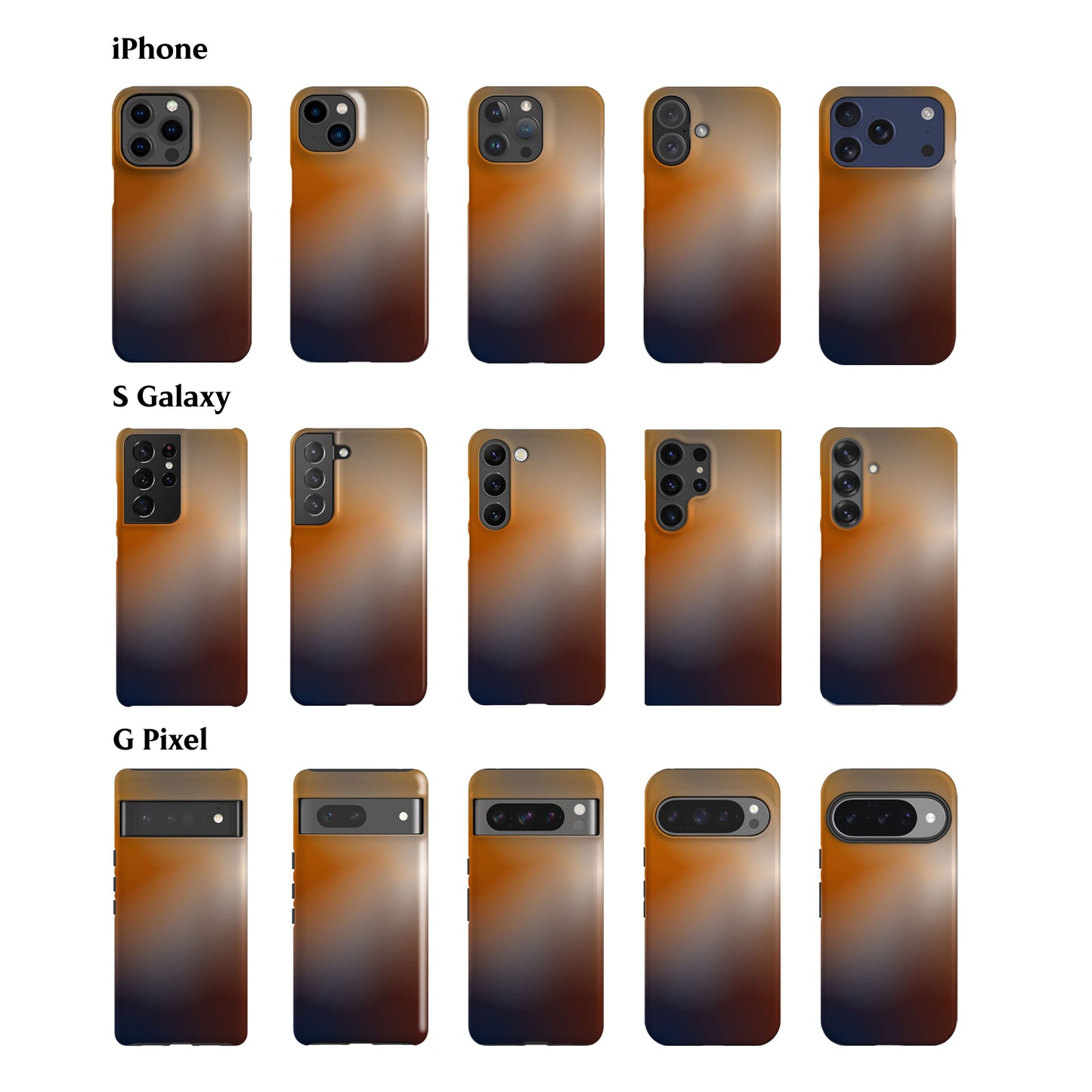 Soft Amber Phone Case