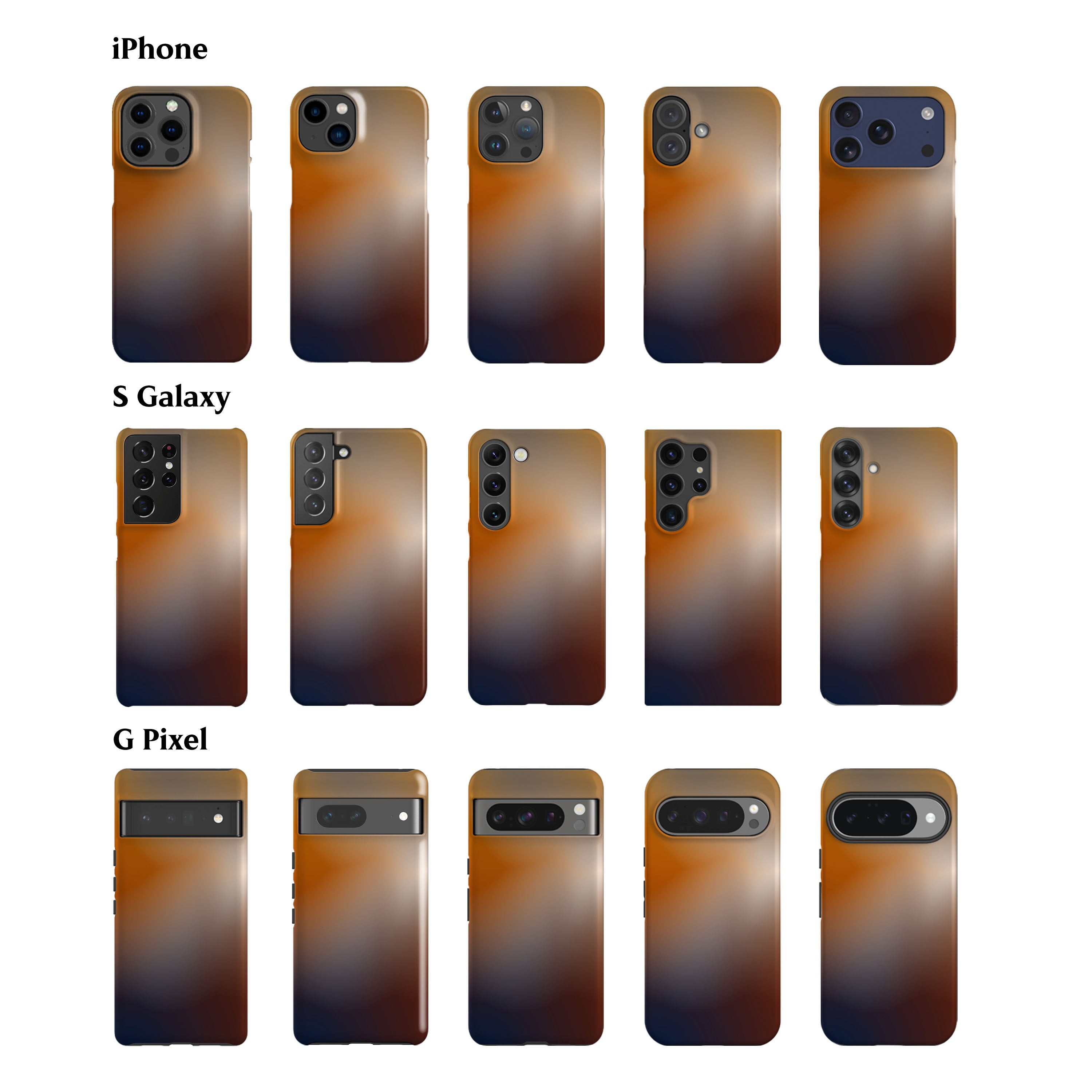 Soft Amber Phone Case