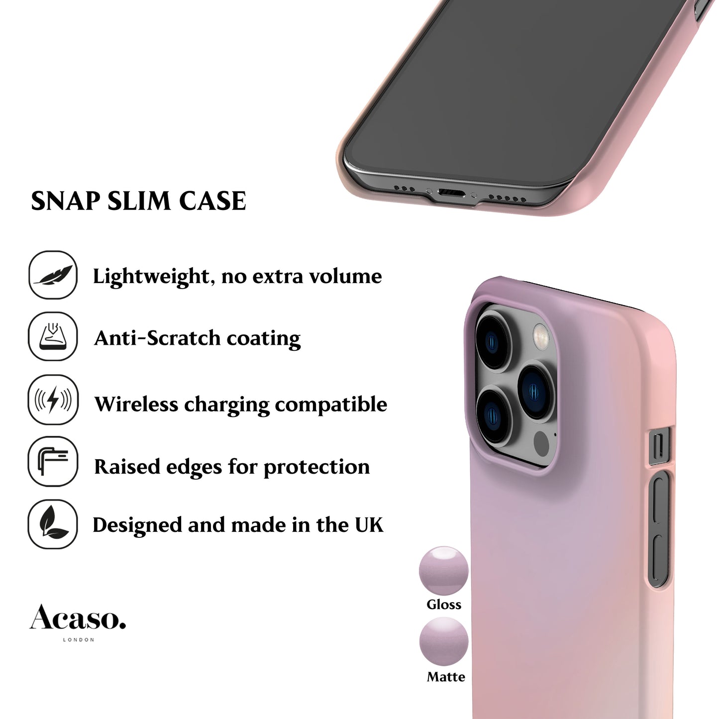 Soft Aura Pink Phone Case