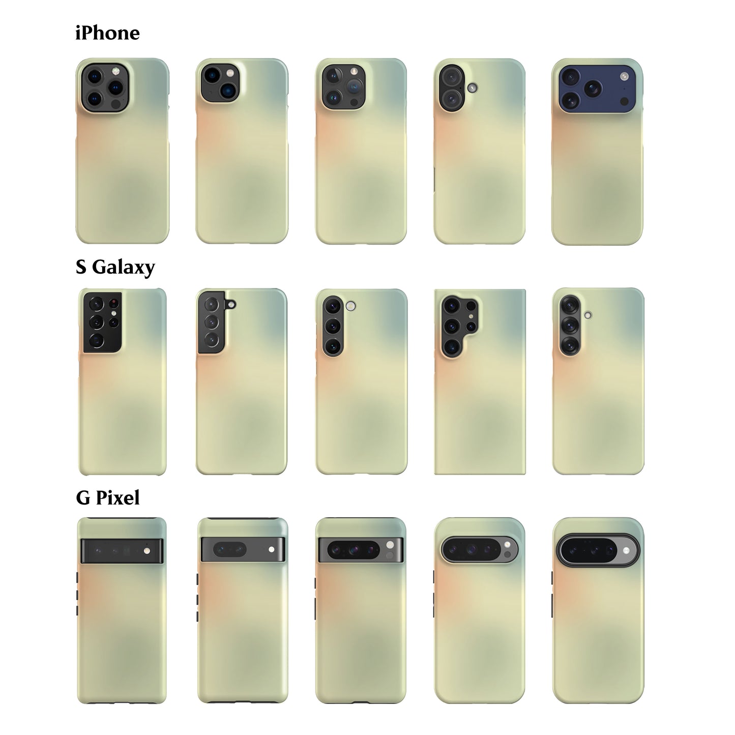 Soft Aura Sage Phone Case