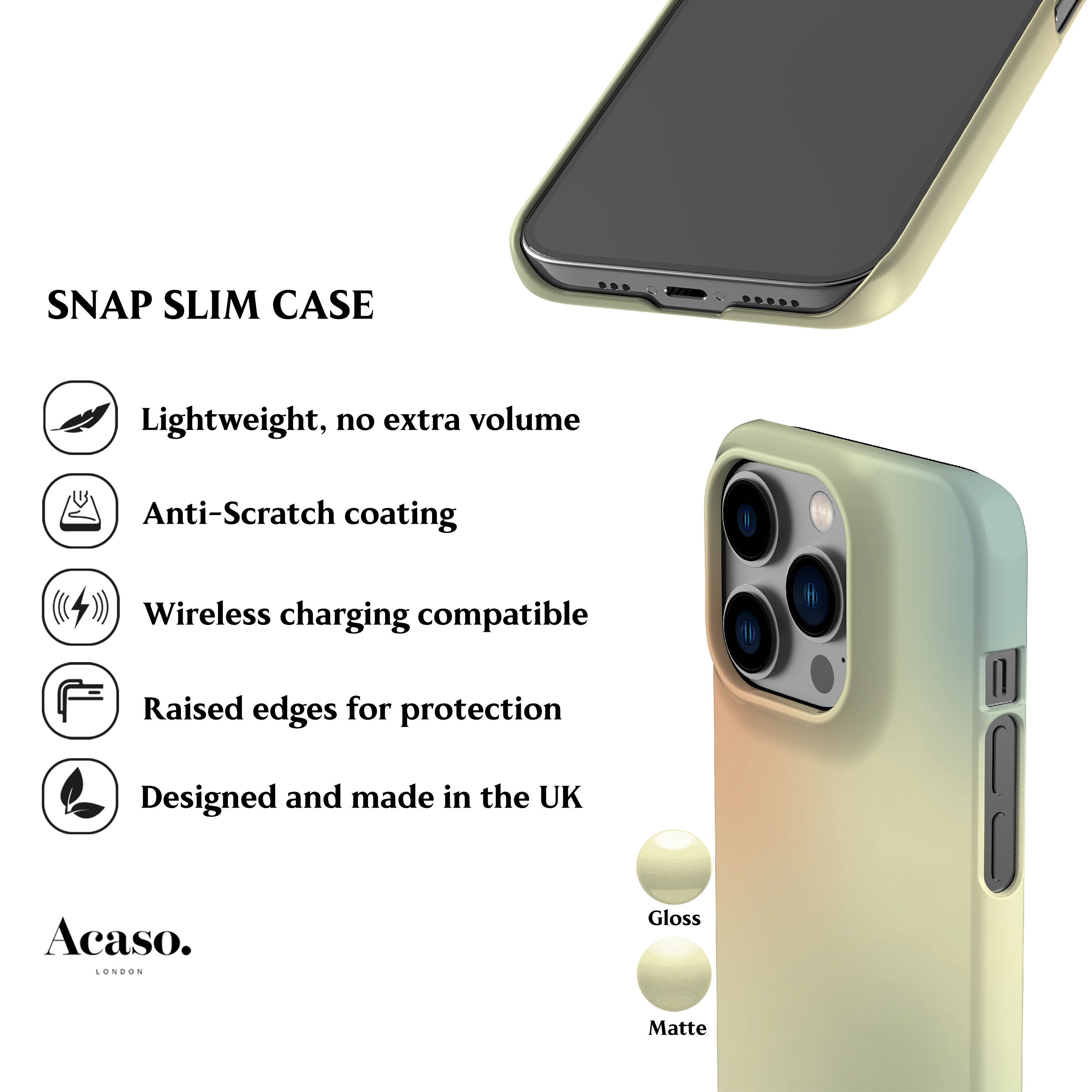 Soft Aura Sage Phone Case