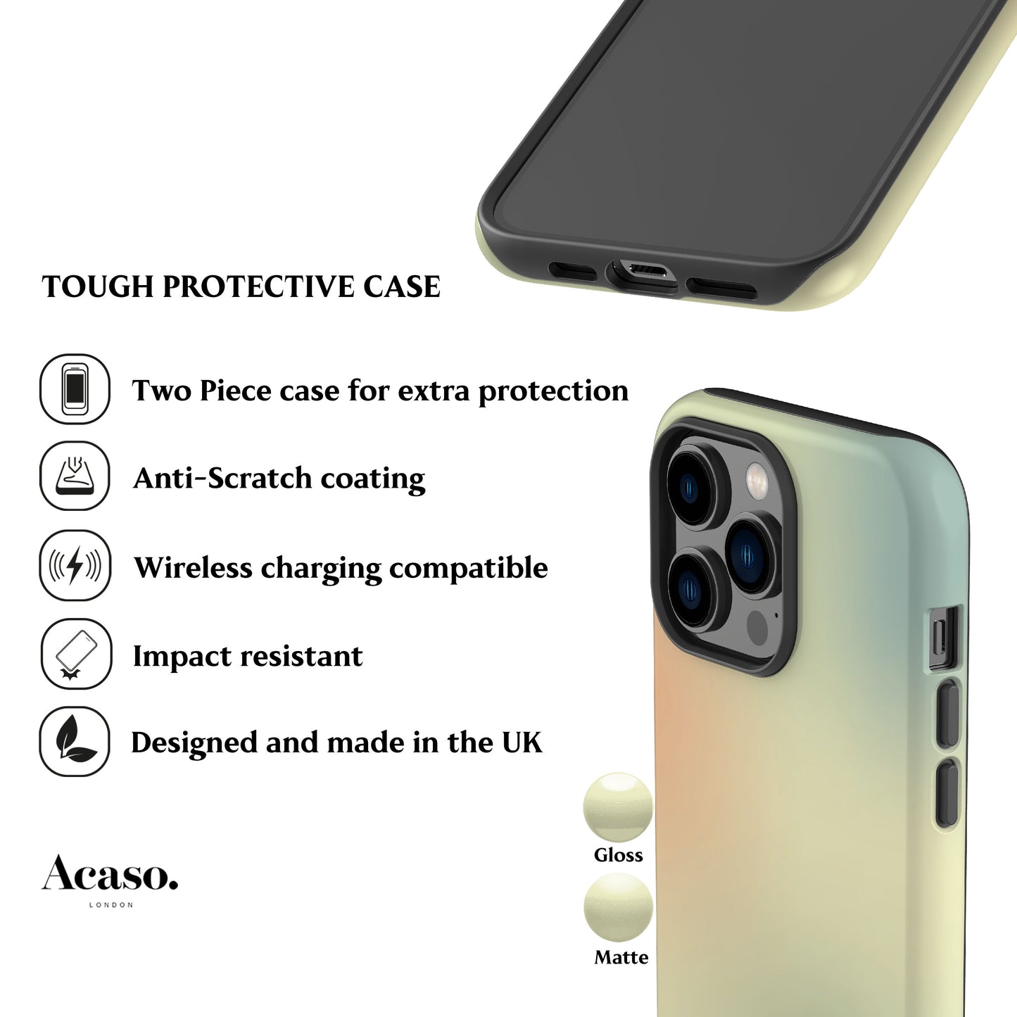 Soft Aura Sage Phone Case