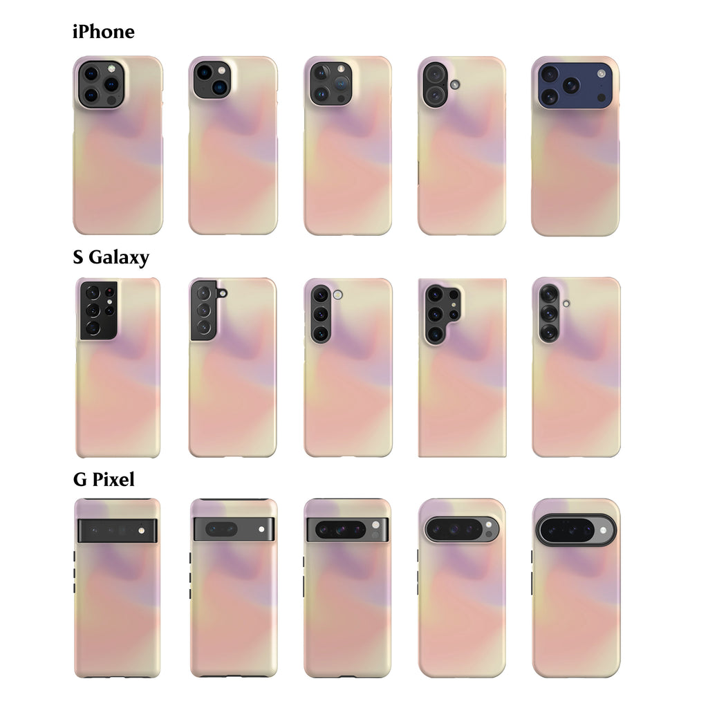 Soft Aura Yellow Phone Case
