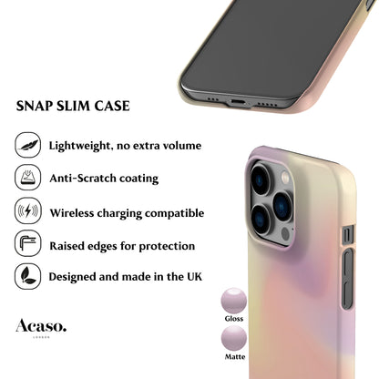 Soft Aura Yellow Phone Case