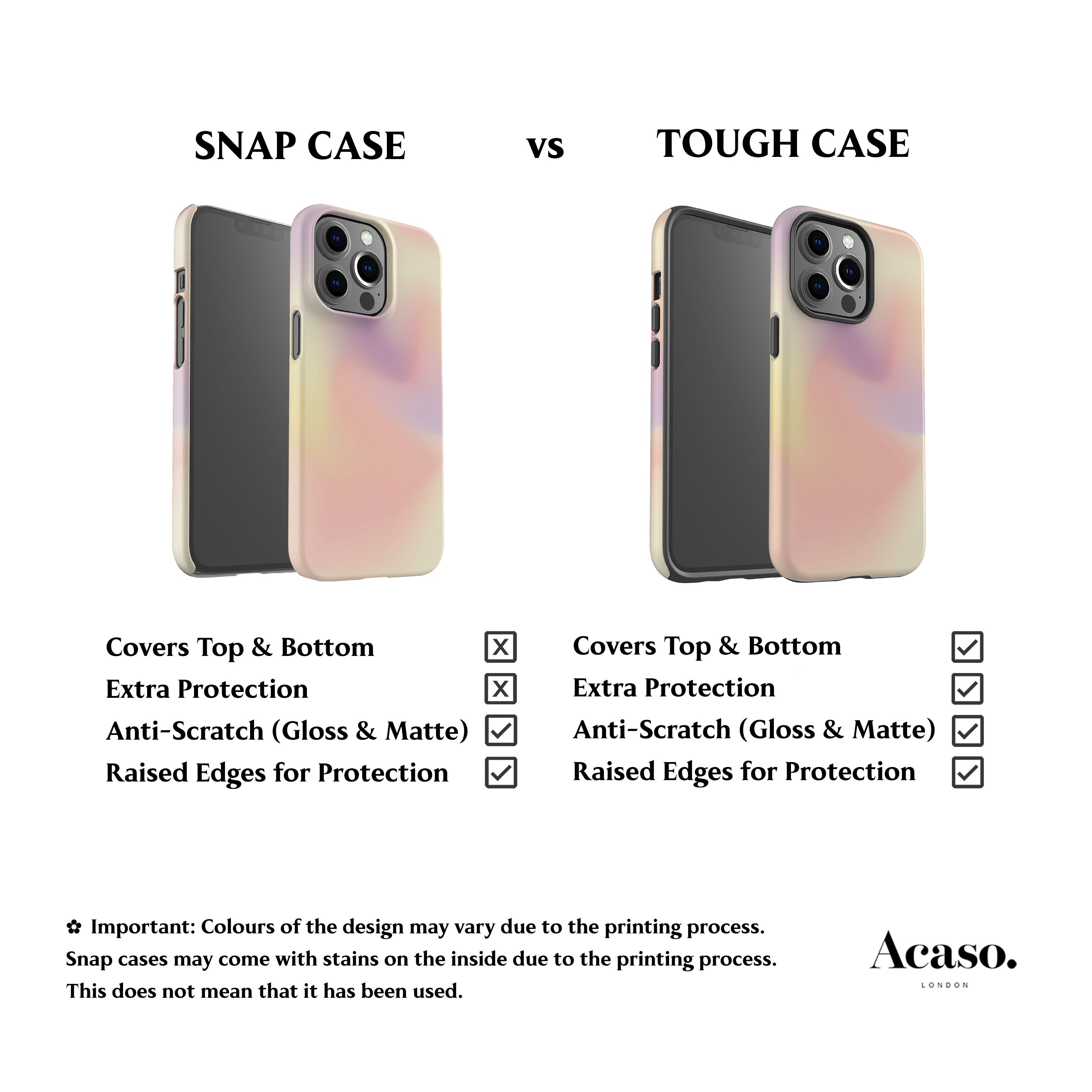 Soft Aura Yellow Phone Case