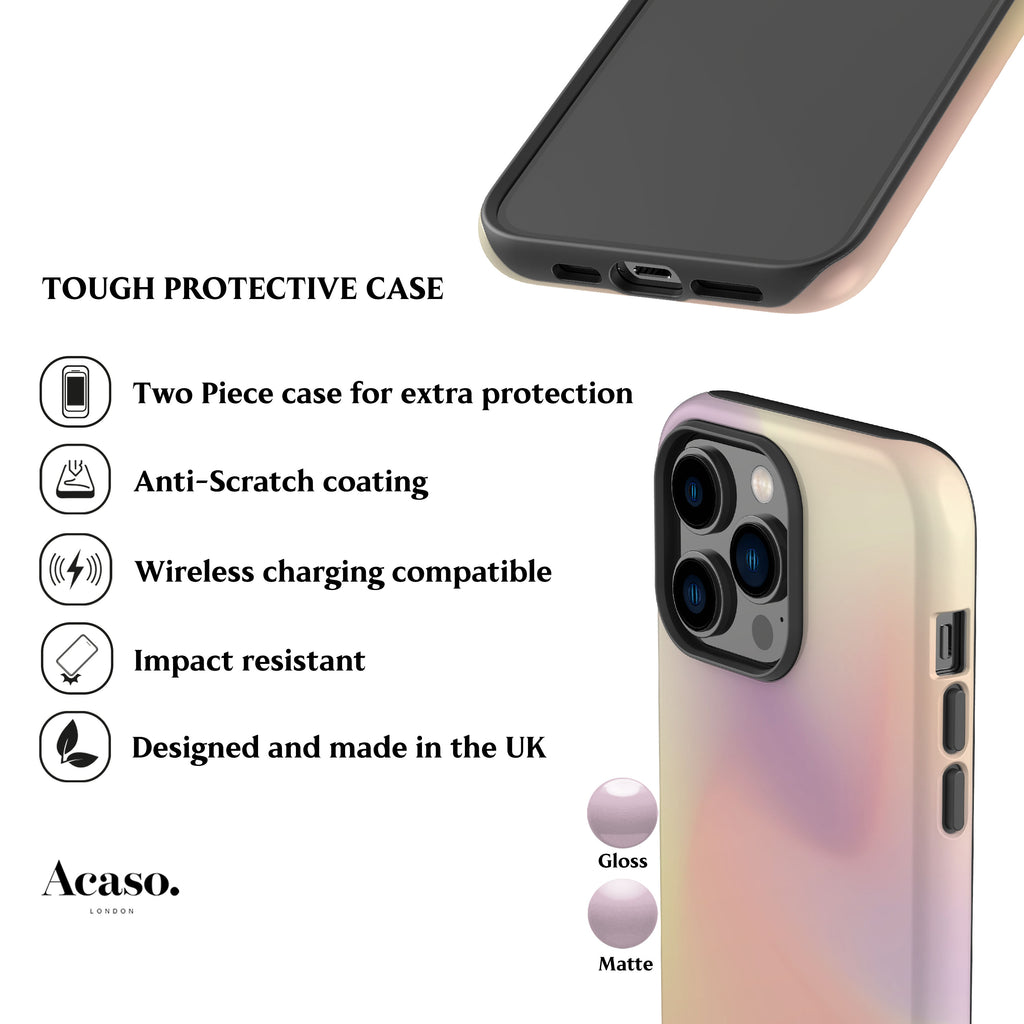 Soft Aura Yellow Phone Case