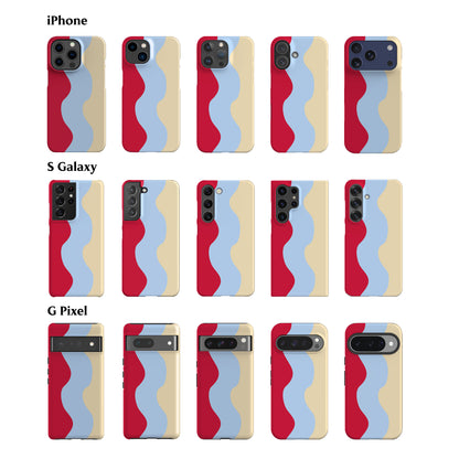 Soft Cream Cherry Red Phone Case