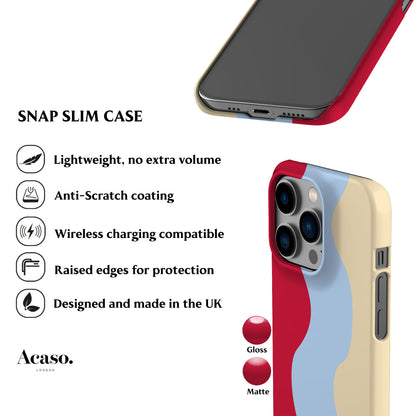 Soft Cream Cherry Red Phone Case