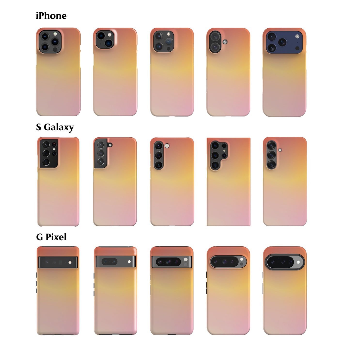 Soft Sunset Phone Case
