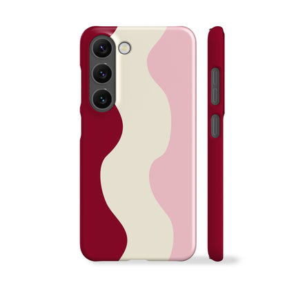 Soft Cream Maroon Pink Phone Case
