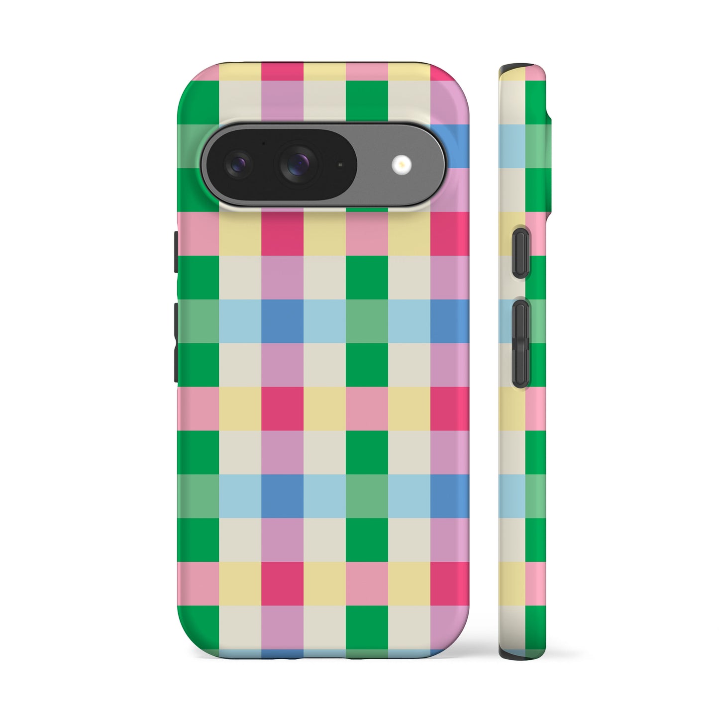 Bright Spring Checkers Phone Case