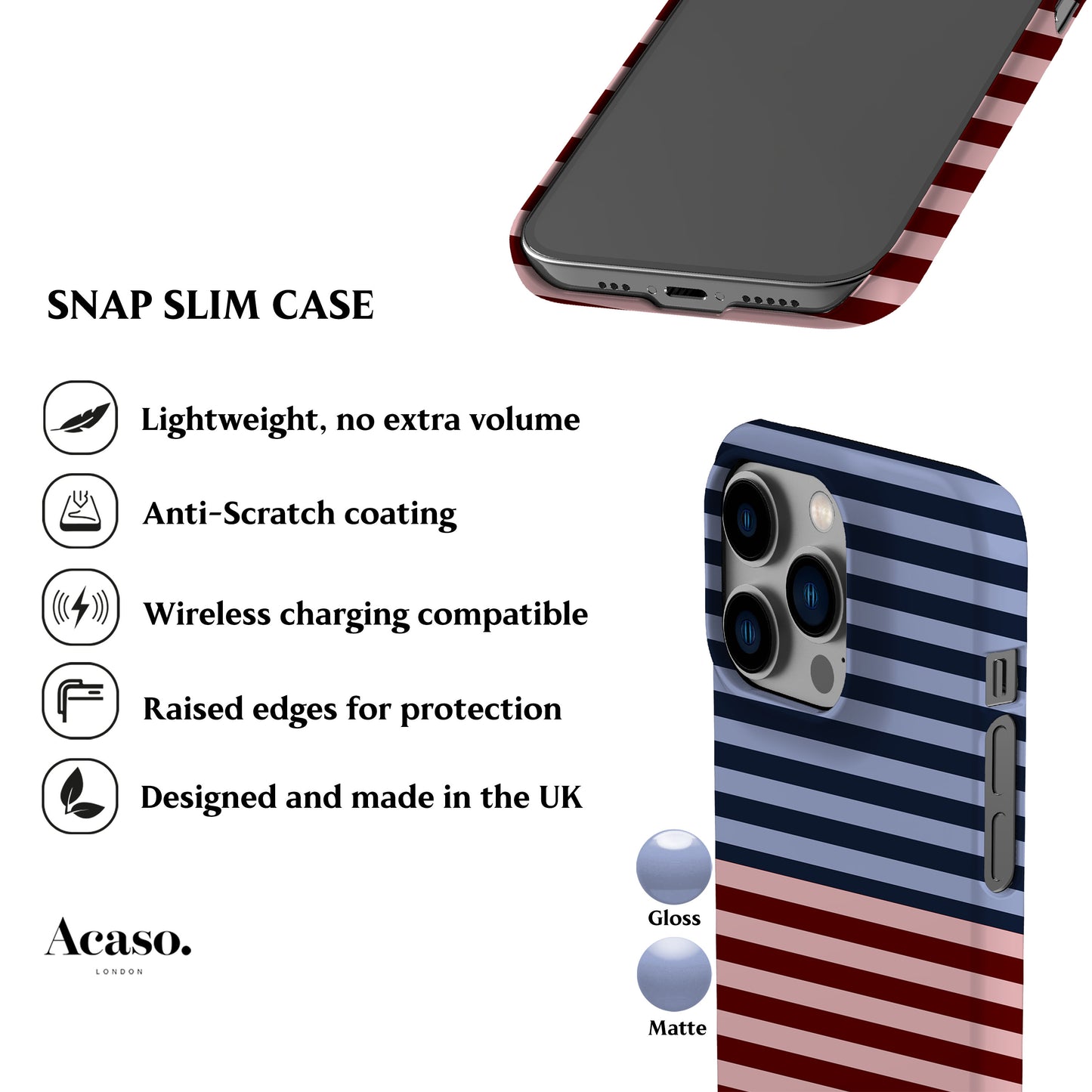 Spring Combo Stripes Phone Case