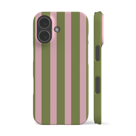 Spring Green Stripes Phone Case