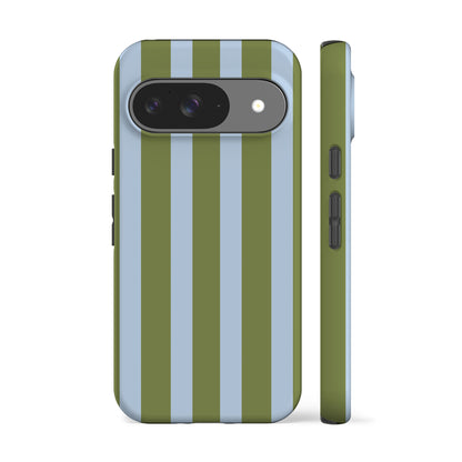 Spring Blue Stripes Phone Case