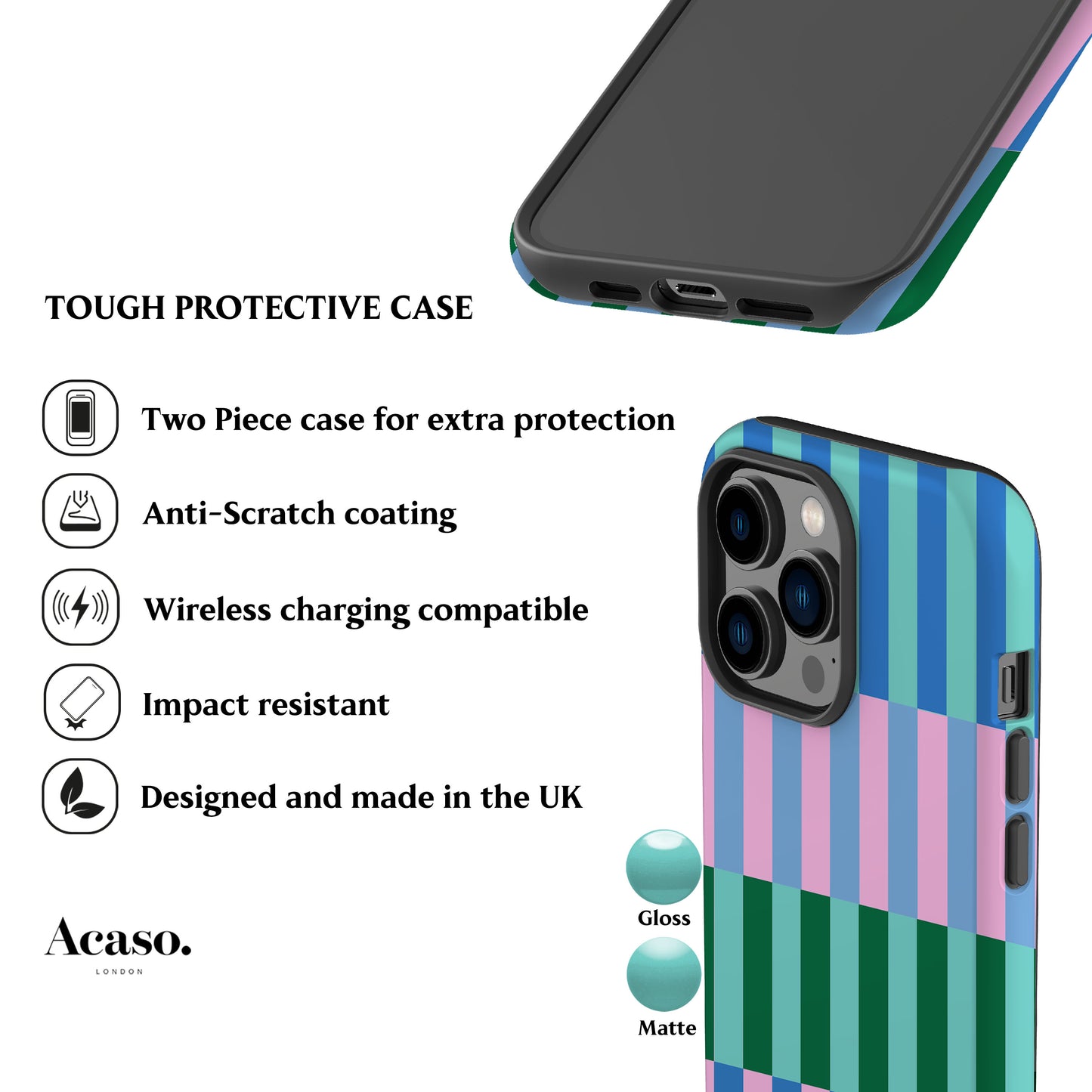 Spring Stripes Phone Case