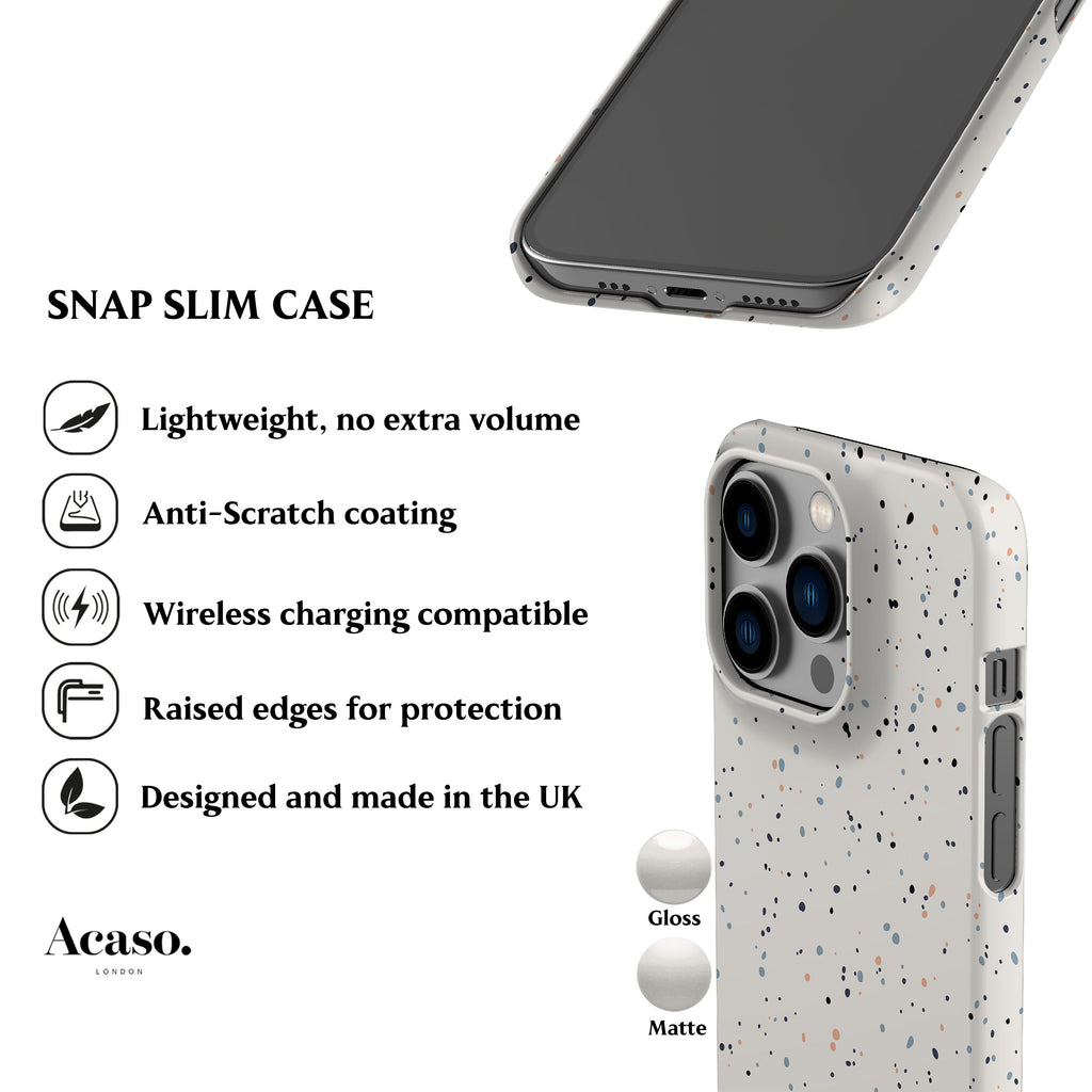 Sprinkled Dots Phone Case