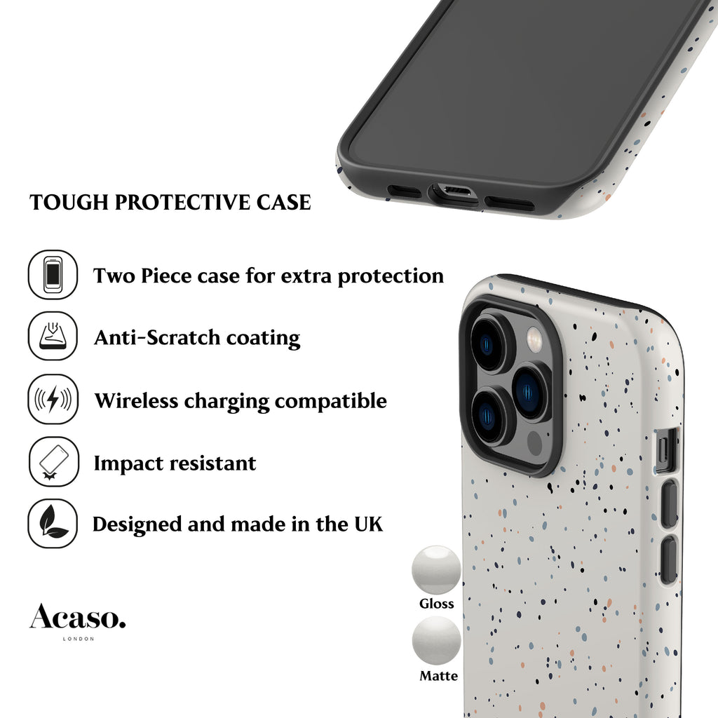 Sprinkled Dots Phone Case