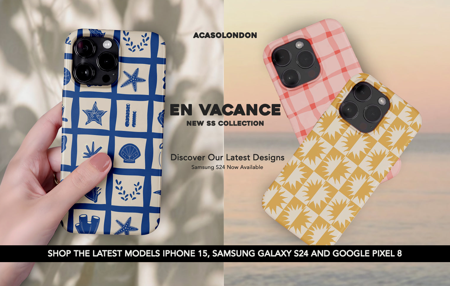 Acaso London Protective Phone Cases with Unique and Stylish Prints