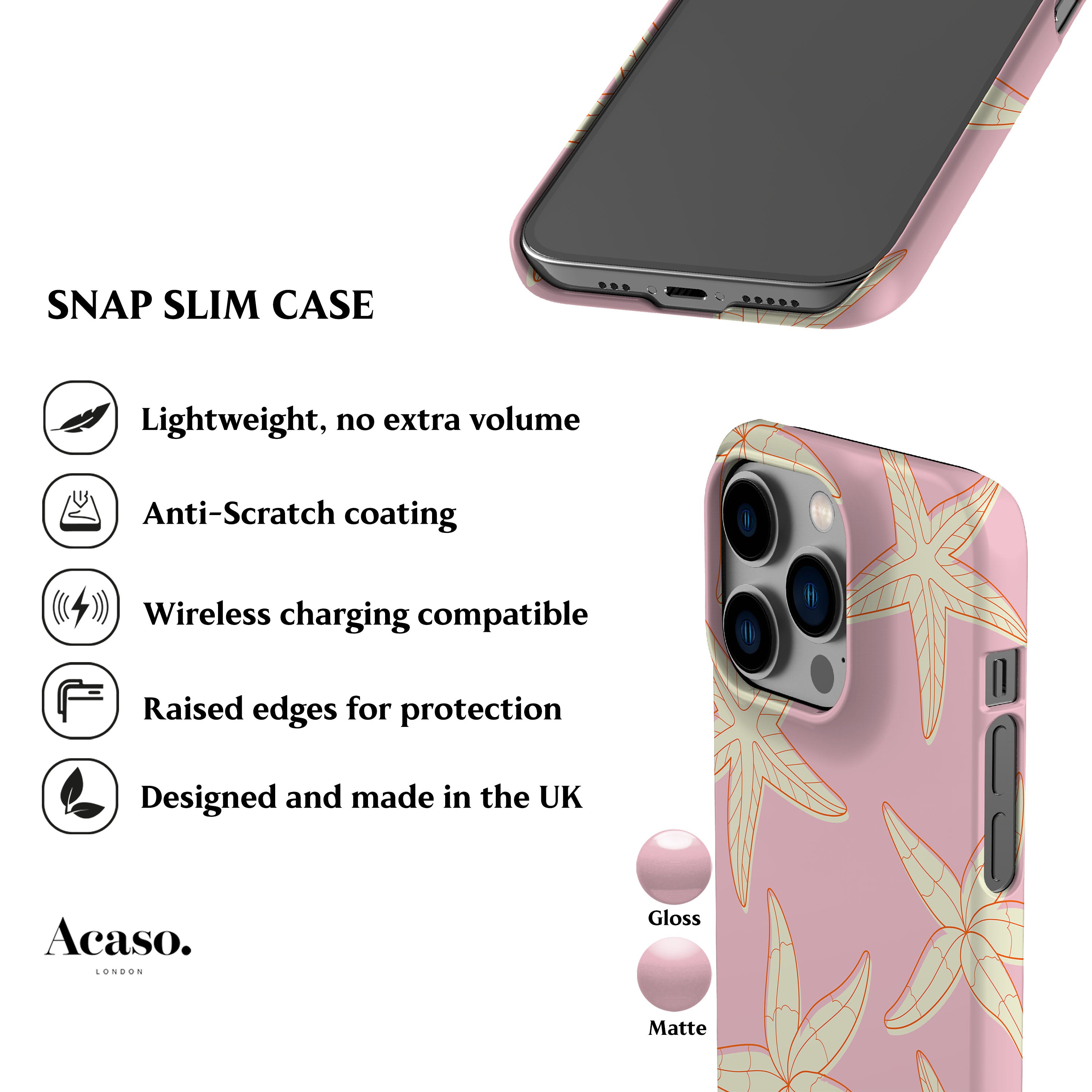 Thai Starfish Phone Case