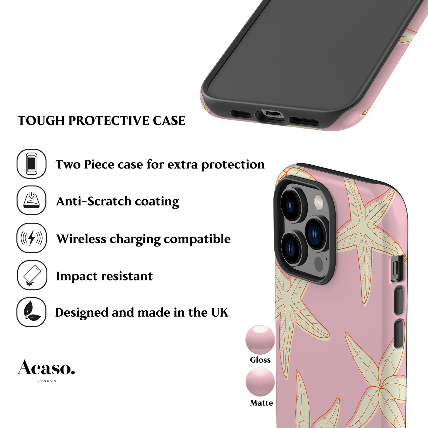 Thai Starfish Phone Case