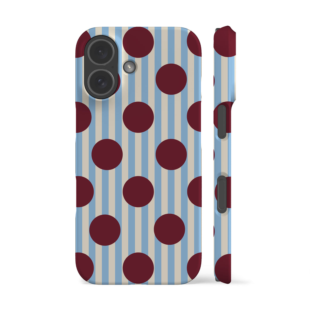 Striped Feria Ruby Dots Phone Case