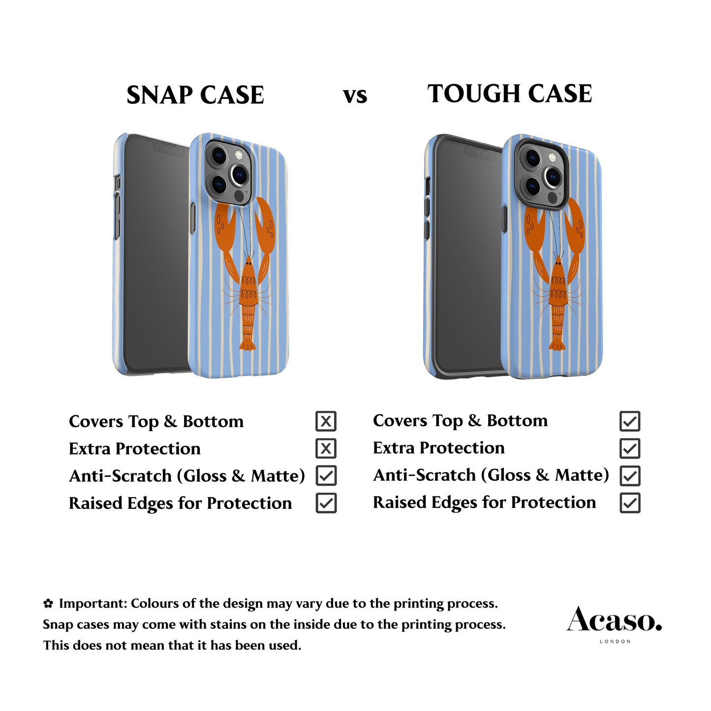 Blue Lobster Phone Case