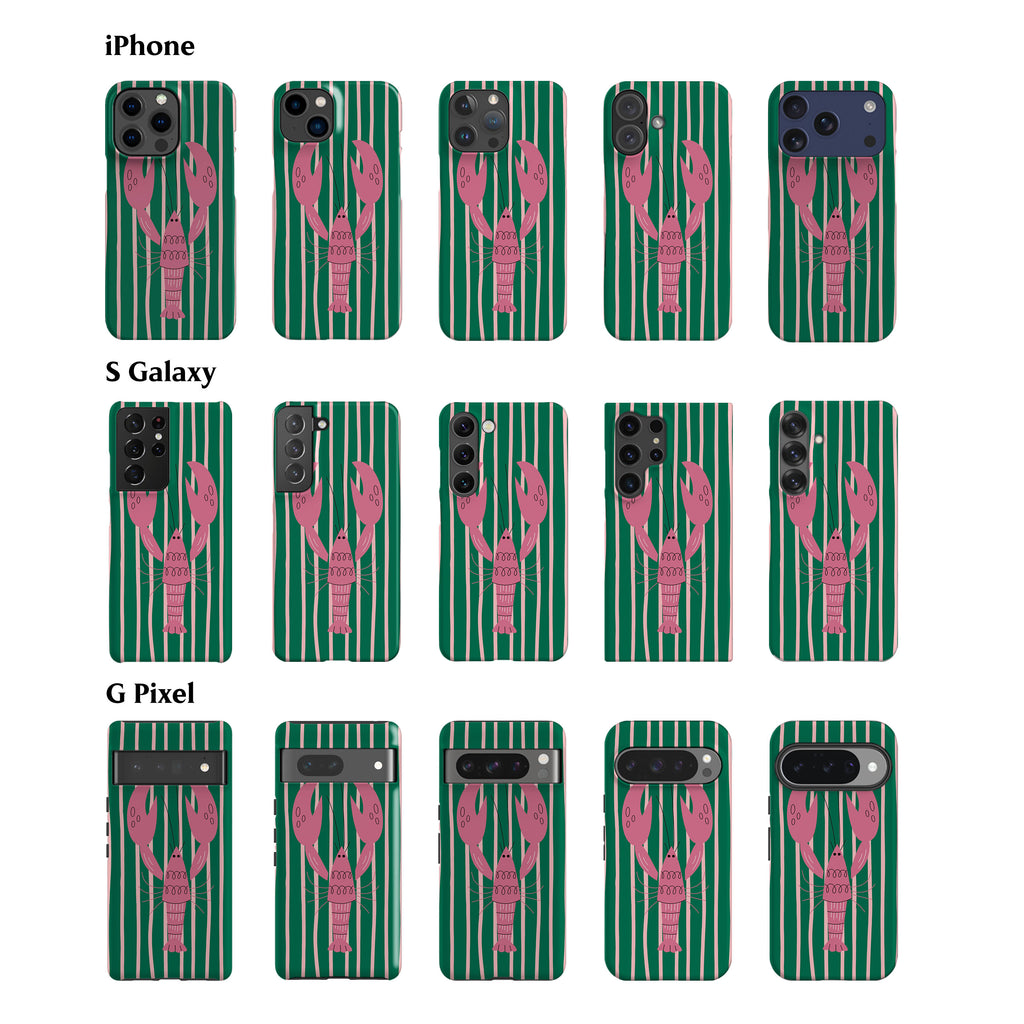 Green Lobster Phone Case
