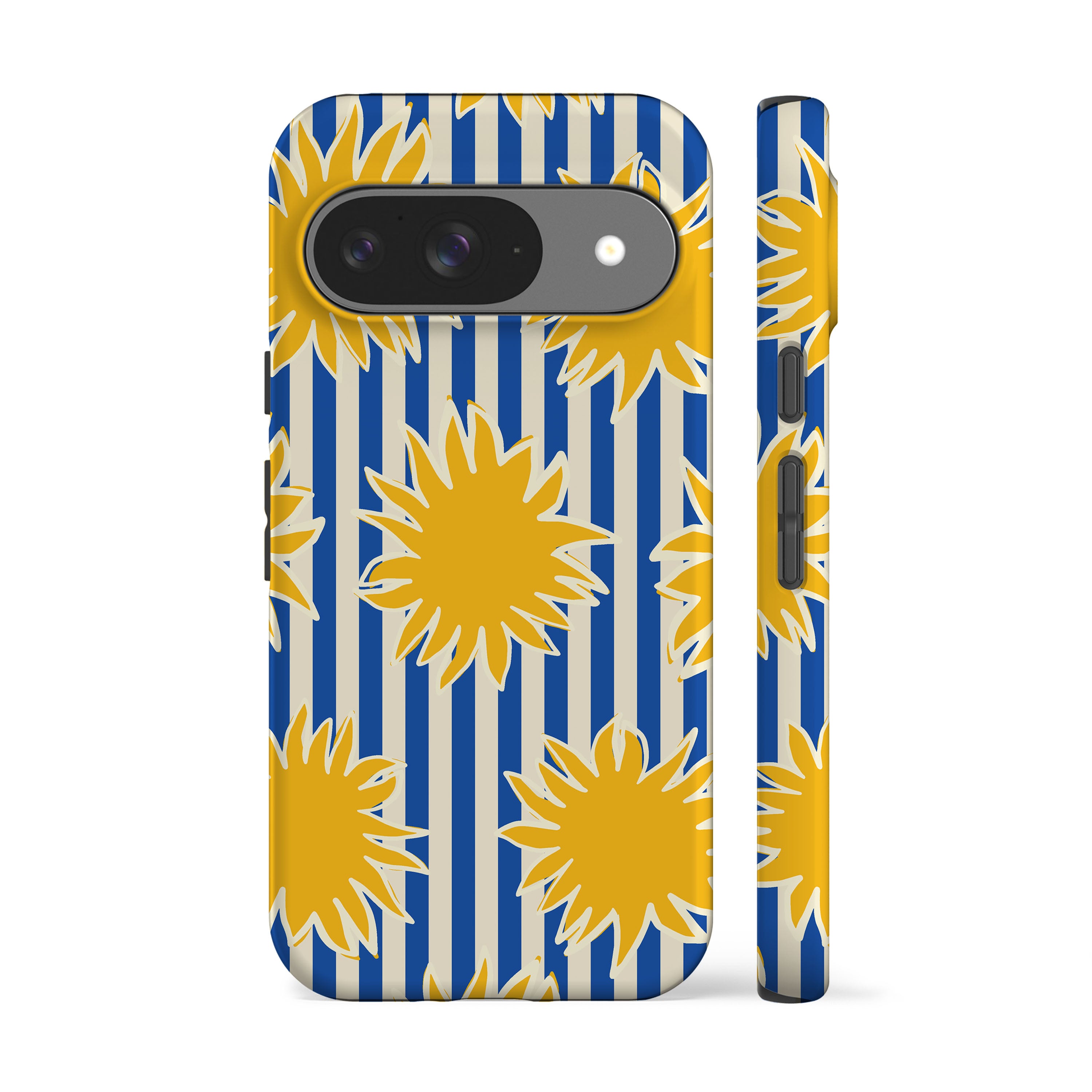 Striped Soles Blue Phone Case