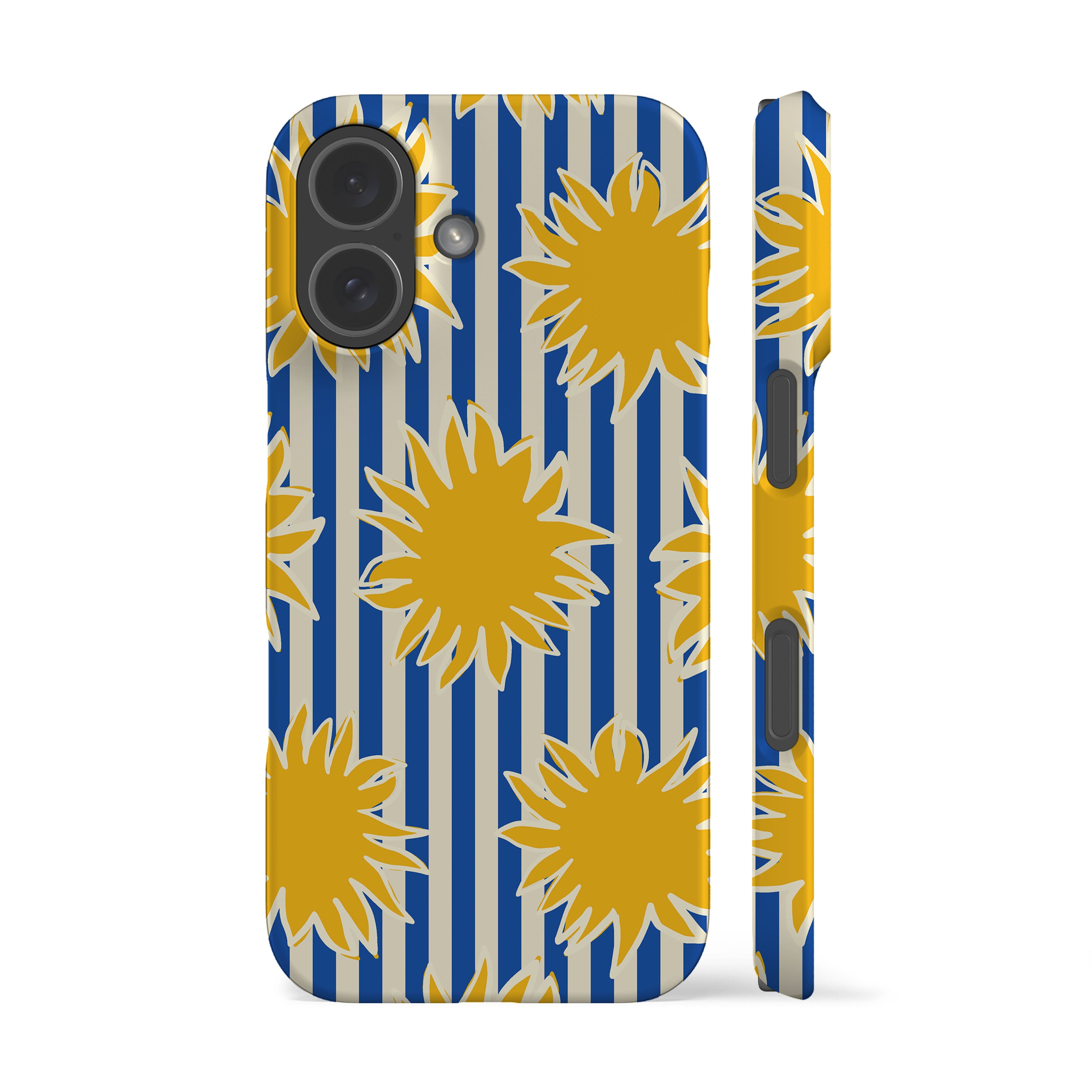 Striped Soles Blue Phone Case