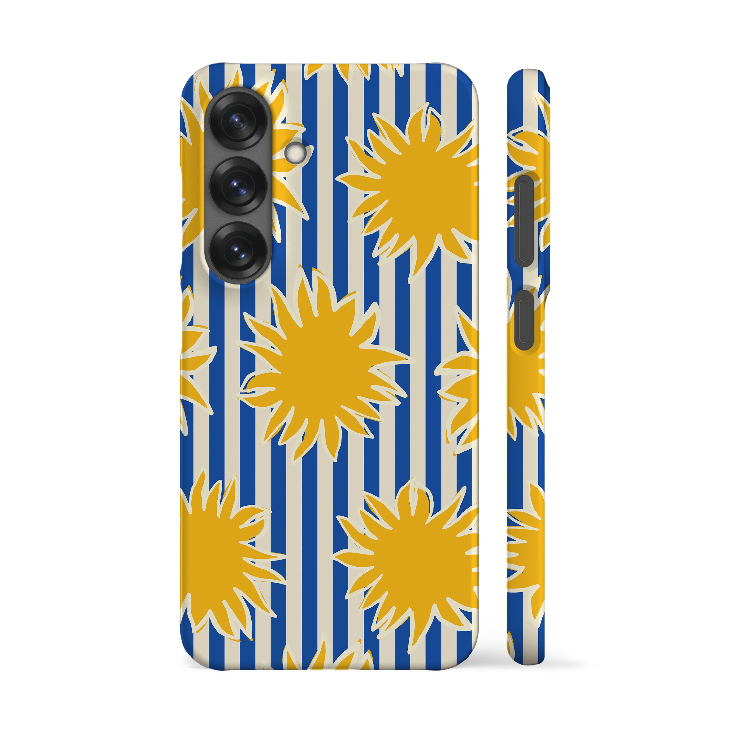 Striped Soles Blue Phone Case