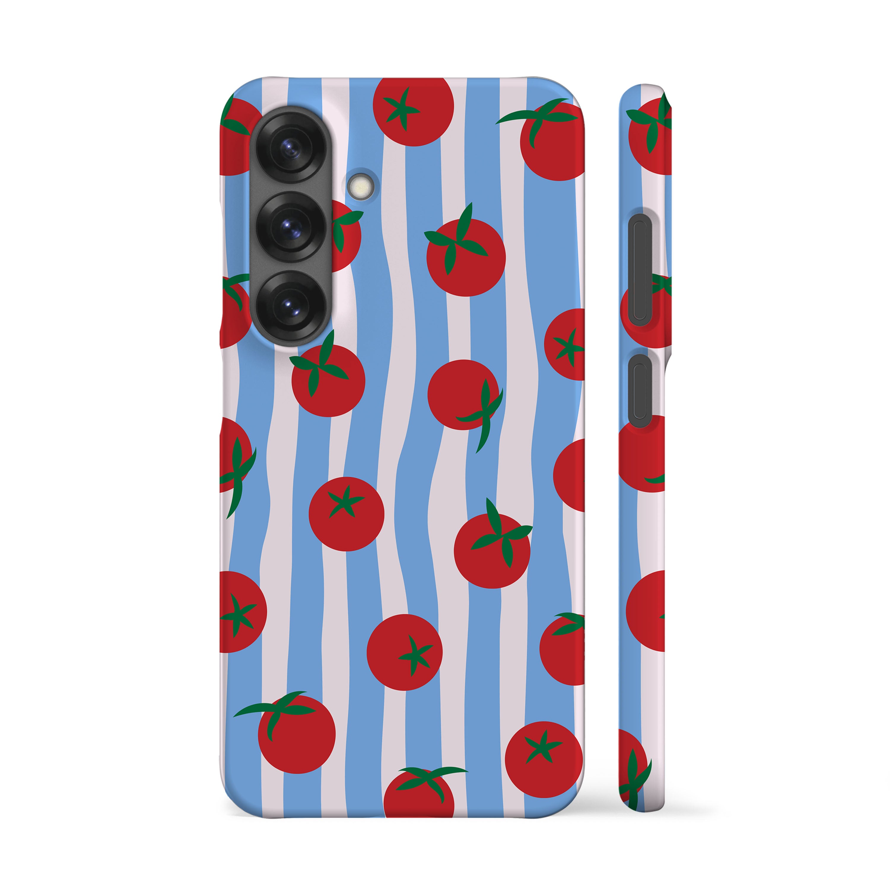 Striped Tomatoes Phone Case