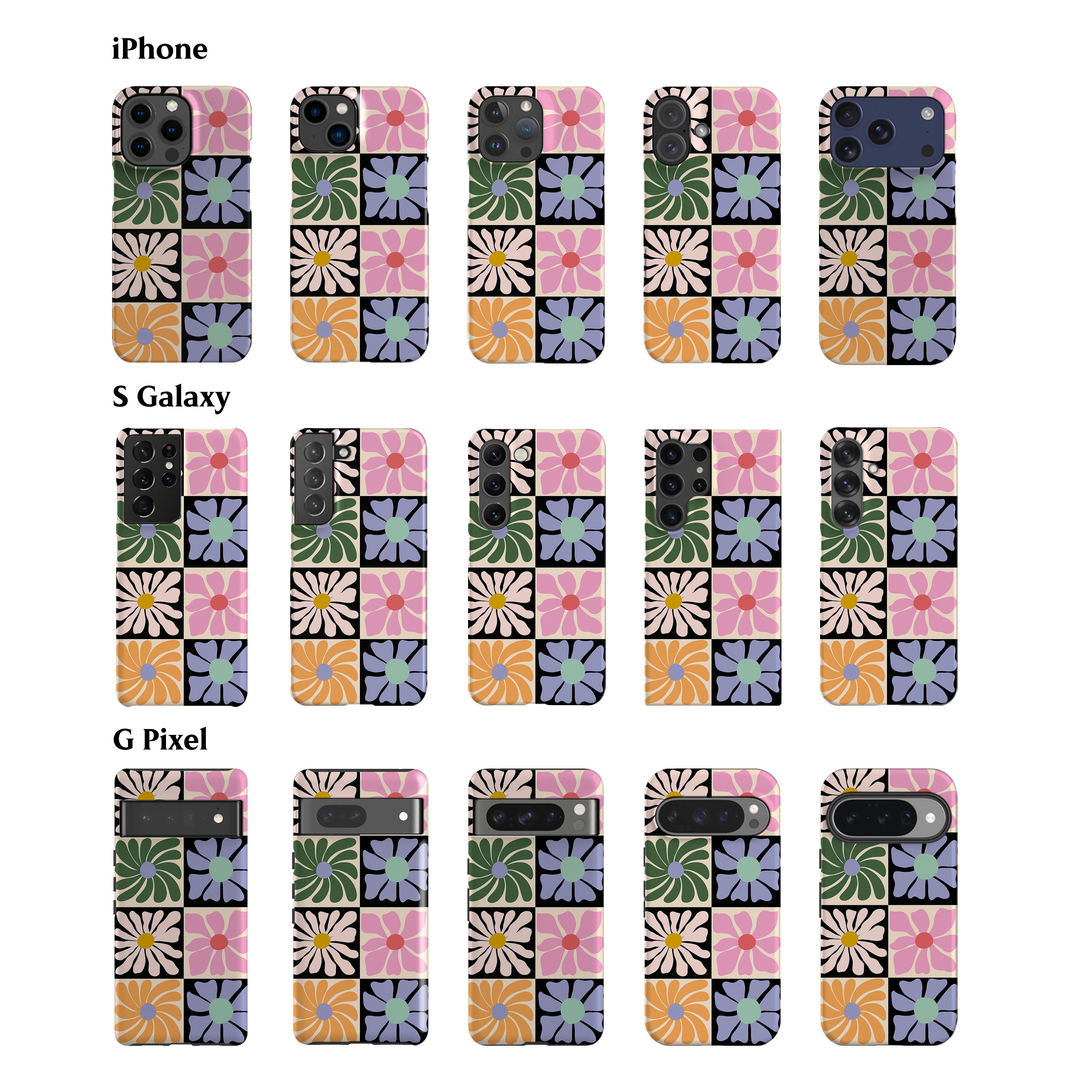 Summer Flowers Bright Phone Case