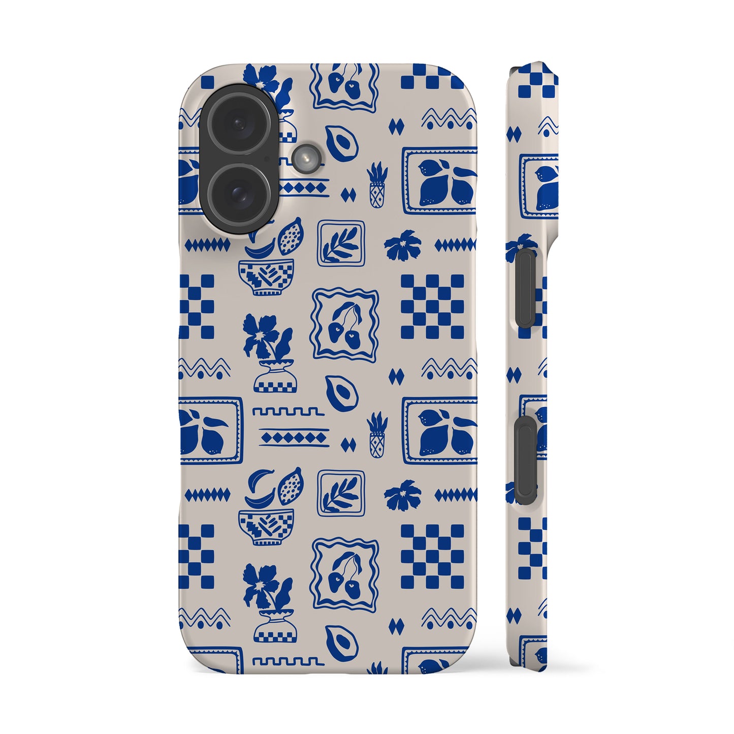 Summer Blue Patches Phone Case