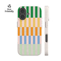 Summer Stripes Eco-Friendly Phone Case