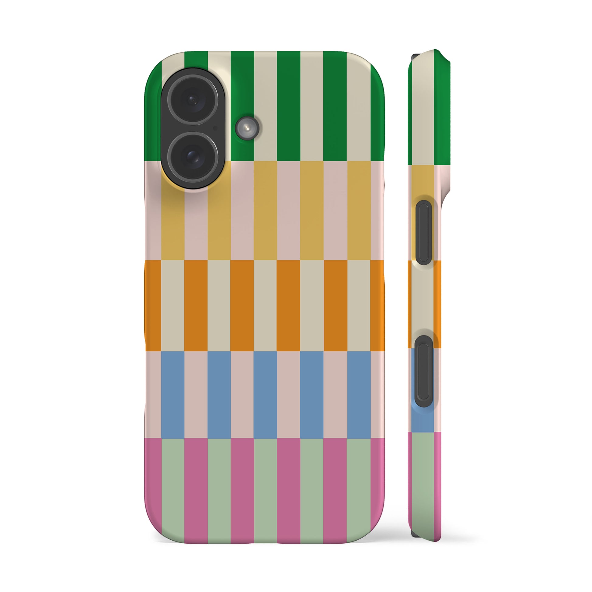 Colourful Striped Phone Case for iPhone 15 Pro & More – Acaso London Colourful Striped Phone Case for iPhone 15 Pro & More – Acaso London