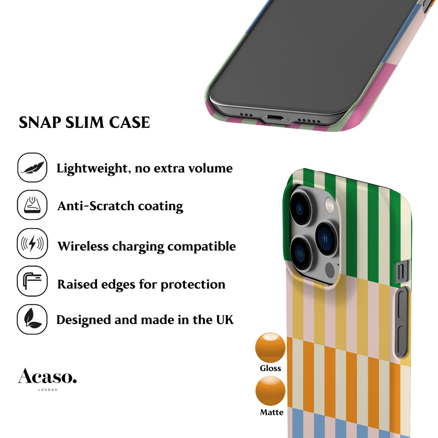 Summer Stripes Phone Case