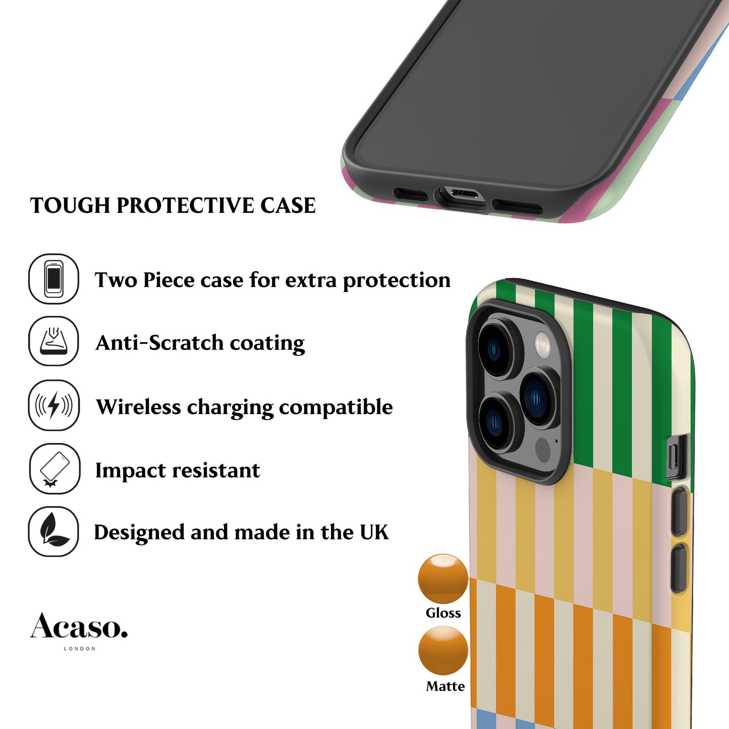 Summer Stripes Phone Case